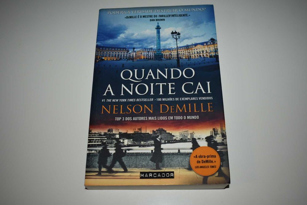 Livro “Quando a Noite Cai”, de Nelson DeMille
