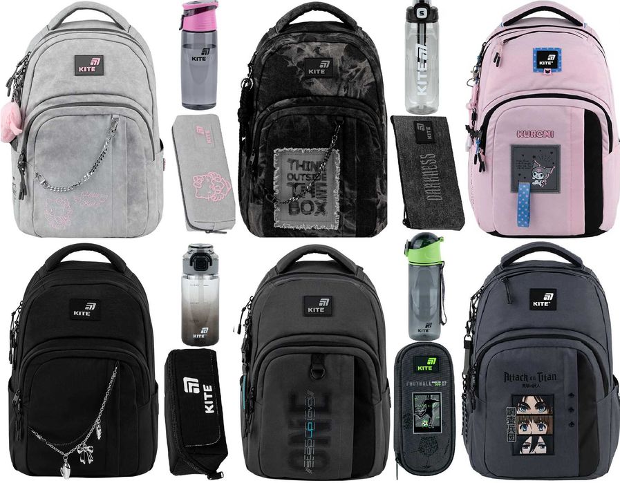 Рюкзак Kite Education teens 2578M Hello Kitty Kuromi