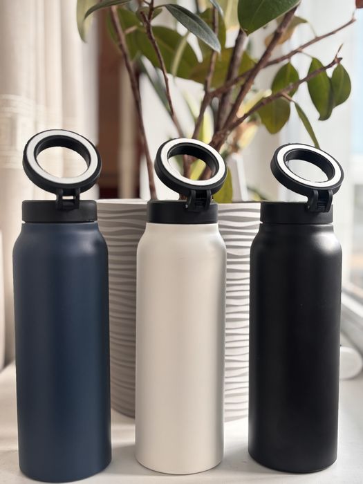 Термопляшка 700 мл з MagSafe + обертовий тримач для телефону