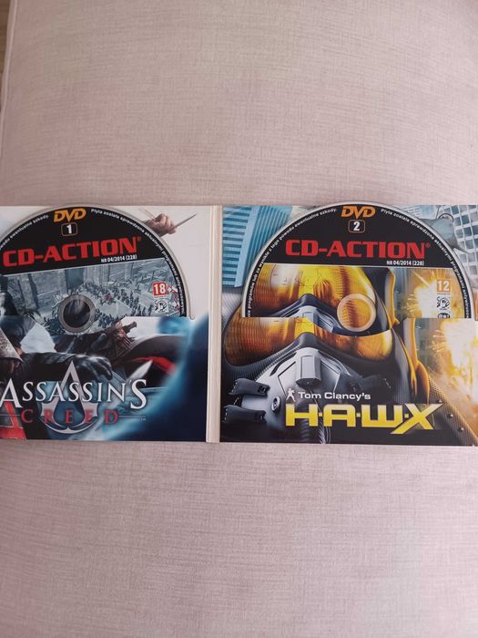 PC DVD-ROM Assasins Creed ,H.A.W.X, PL-2 płyty