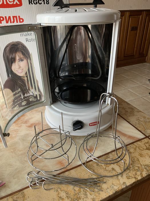 Электрогриль аэрогриль гриль Rotex rgc18