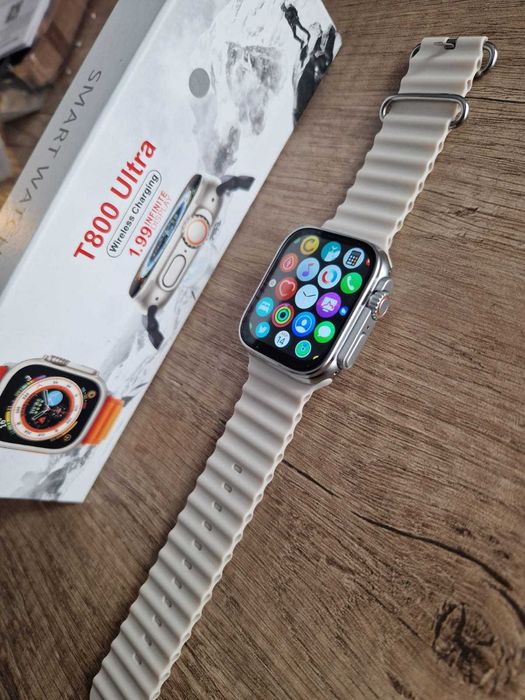 Smartwatch T800 Ultra szary nowy