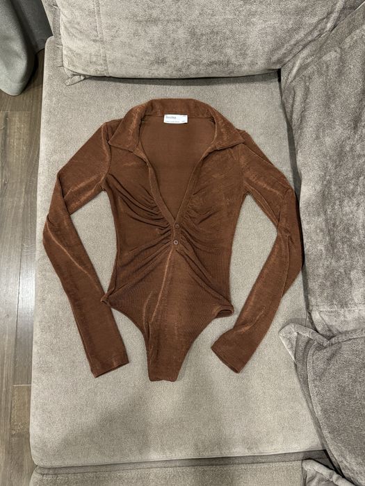Боді з довгим рукавом