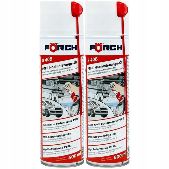 Тефлонова мастило FORCH S408 спеціальна олія PTFE спрей
