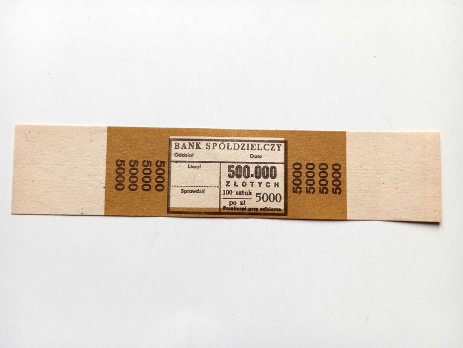 Banderola NBP  5000  zł