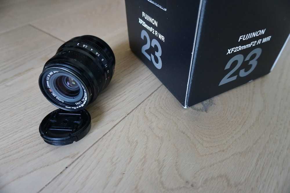 Fujifilm Fujinon XF 23mm f/2 R WR – stan idealny, + GRATIS UV !