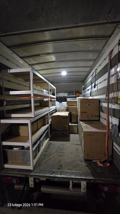 Usługi Transportowe Szczecin / Transport z windą załadunkową od ręki!