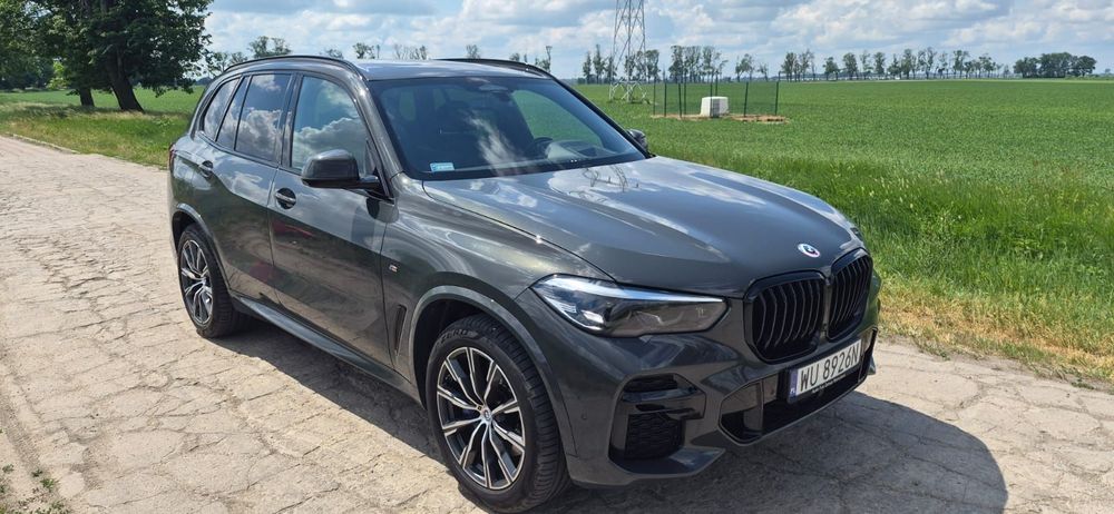 BMW X5 BMW X5 xDrive30d, 2022r, Grey Metallic, stan idealny
