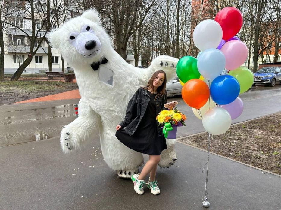 Большой Белый Мишка Харьков день рождения Великий Білий Мішка Харків