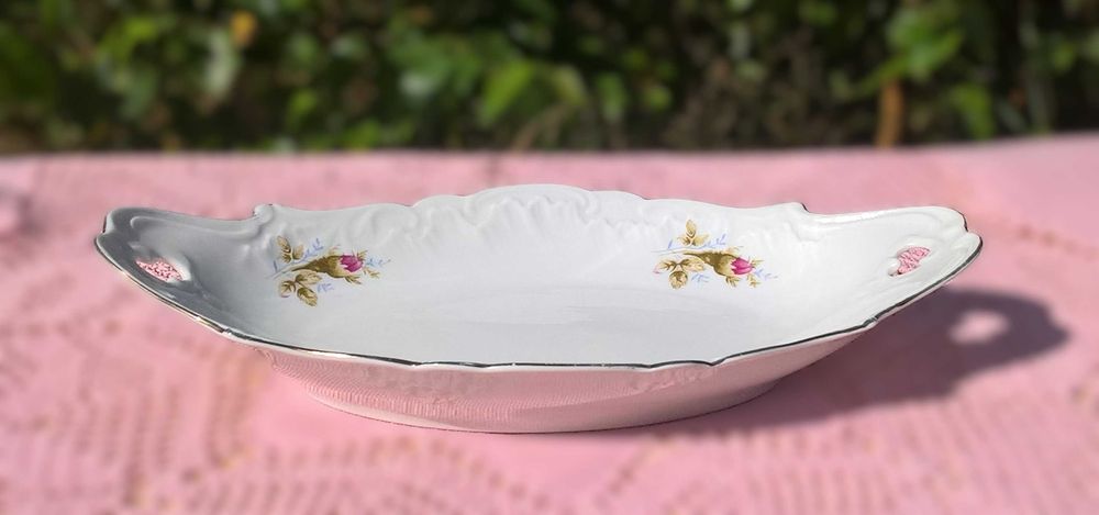 Półmisek mały, śledziówka, rawierka, Iwona Złota Róża, Róża Chodzieska