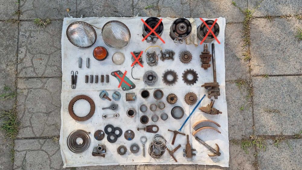 Запчасти и детали к мотоциклу ИЖ Юпитер 2