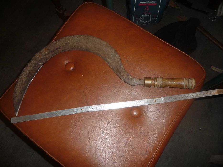 Великий кованый серп .Франциія,початок ХХ століття