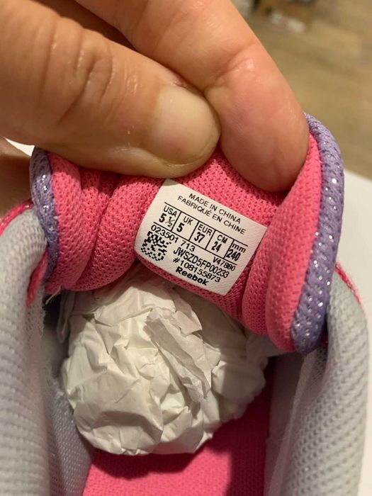 Кросівки REEBOK Kids ZigTech Shark3.0-US-5 Big Kid-EU-37--уст-25,5 см