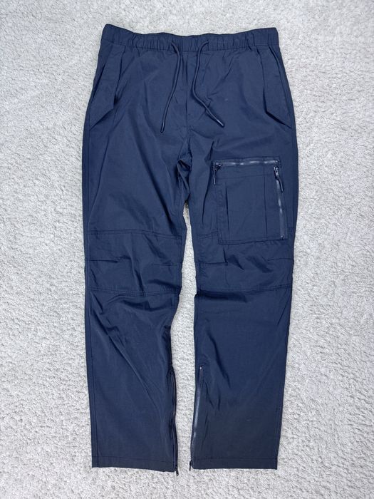 Чоловічі трендові трекінгові чорні карго штани cargo pants