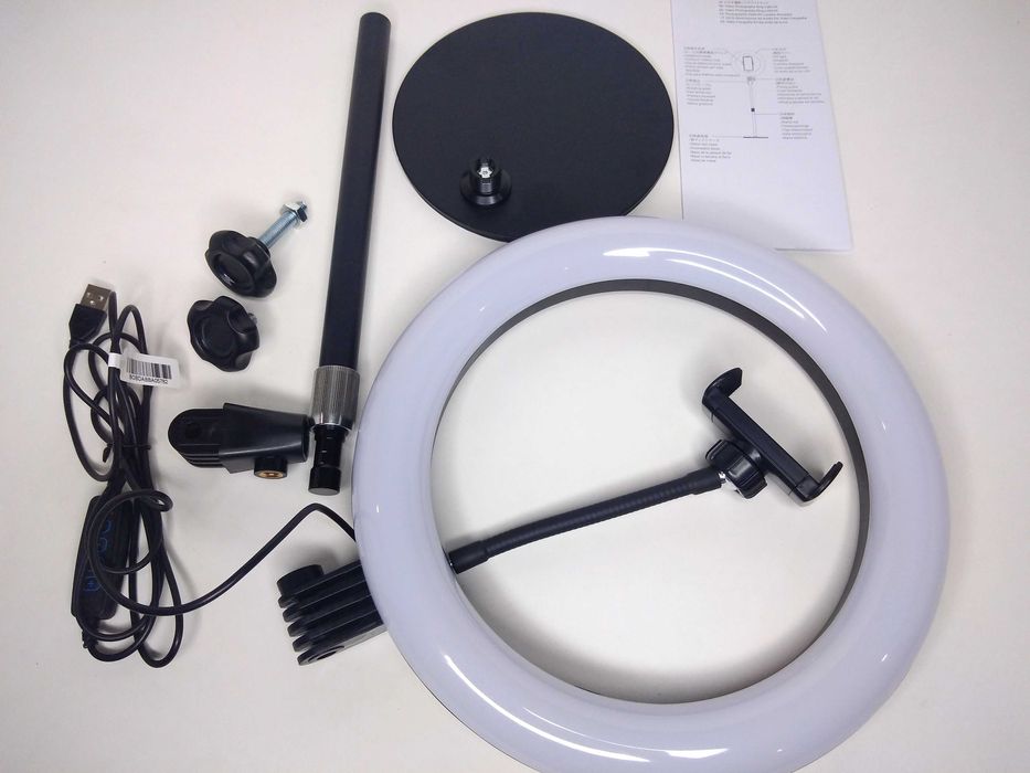 LAMPA Pierścieniowa RING, Statyw Do Selfie,10W