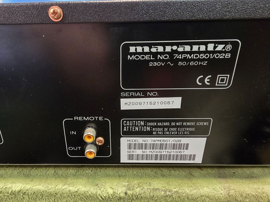 MARANTZ PMD 501 Profesjonal deck magnetofon kasetowy .