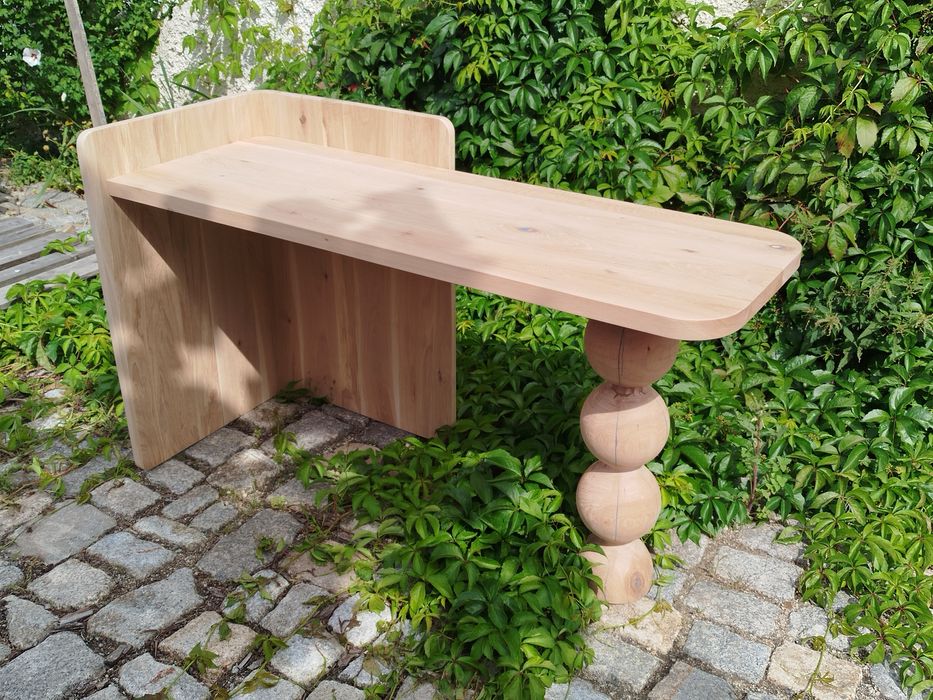 Biurko 160x 60 drewno drewno dębowe