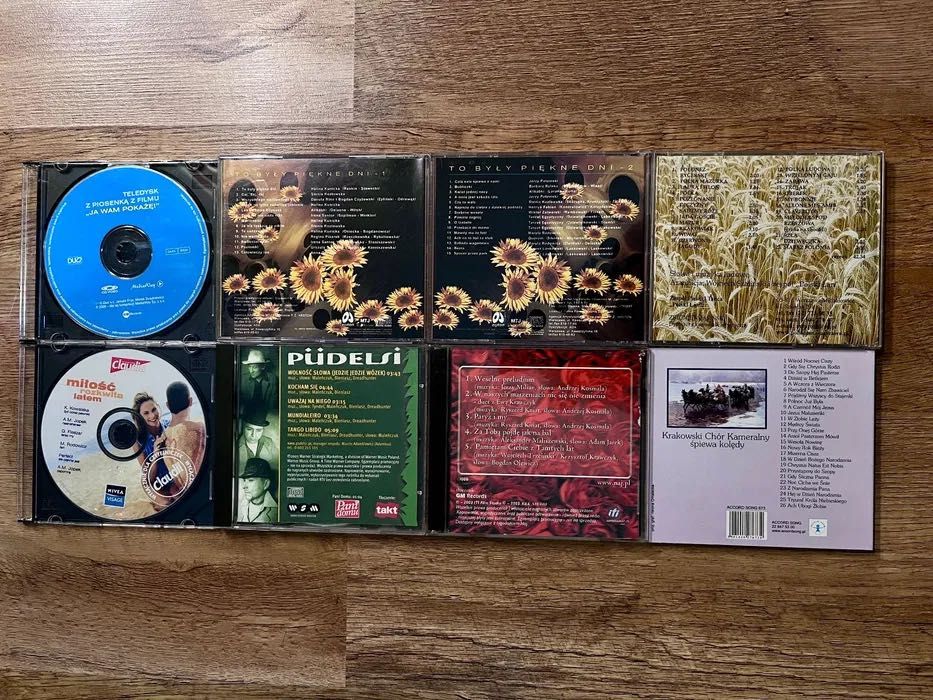 Sprzedam mix 8 płyt CD audio