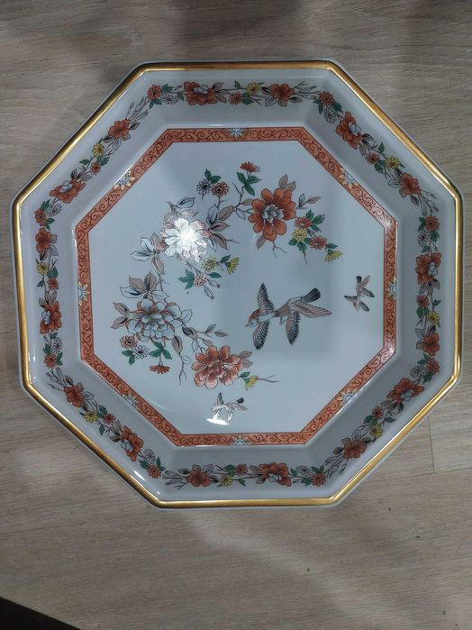 Prato Octogonal Decorativo, Vista Alegre