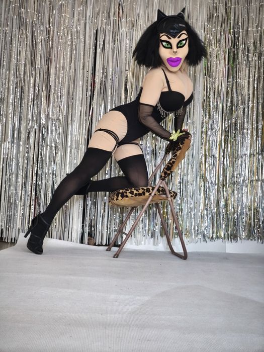 Стриптиз куклы, Женщина - кошка, подарок на День Рождения.