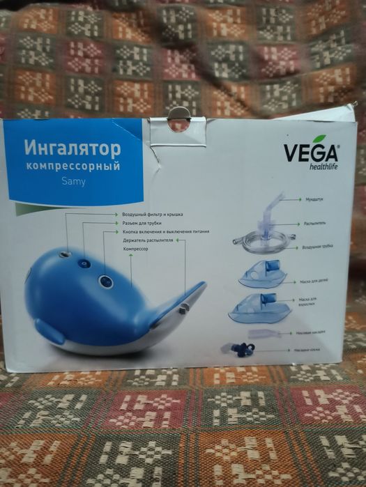 Інгалятор небулайзер Vega CN-02WX Дельфін