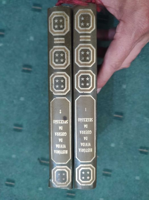 História vivida da Guerra da Secessão - Bernard Michal - 2 Volumes