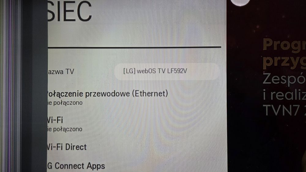 Telewizor LG 55cali  LF592V Uszkodzony
