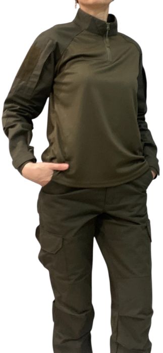 Жіноча військова тактична форма хакі, олива ( убакс, штани)