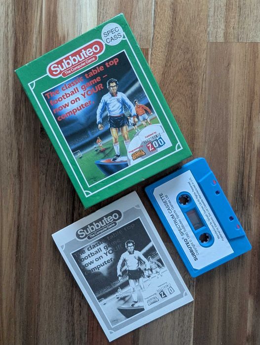 Subbuteo The Computer Game ZX Spectrum