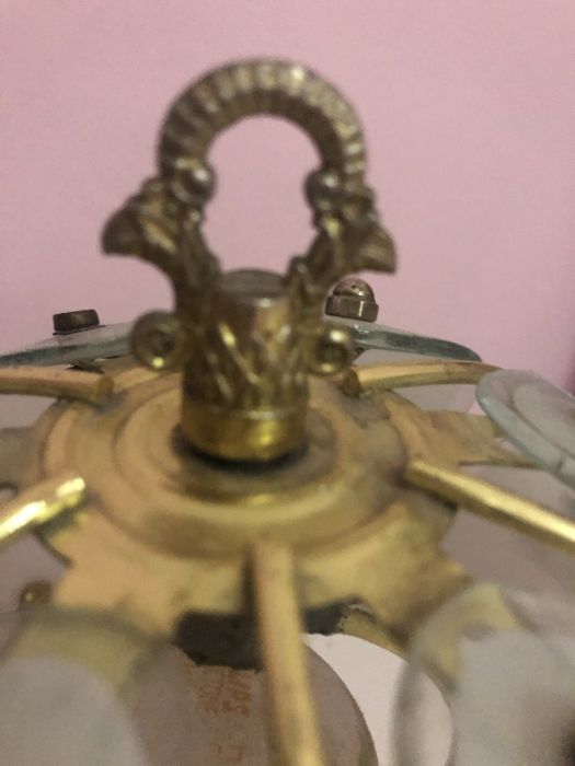 Lampa ze szkielkami