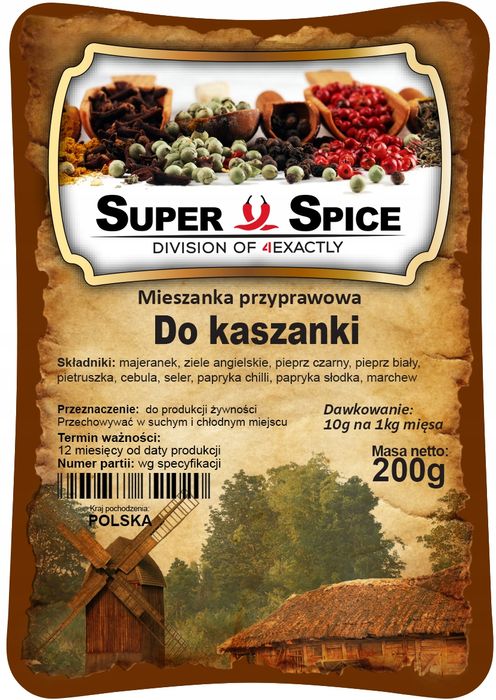 Mieszanka Przyprawowa Super Spice - do Kaszanki - 200g