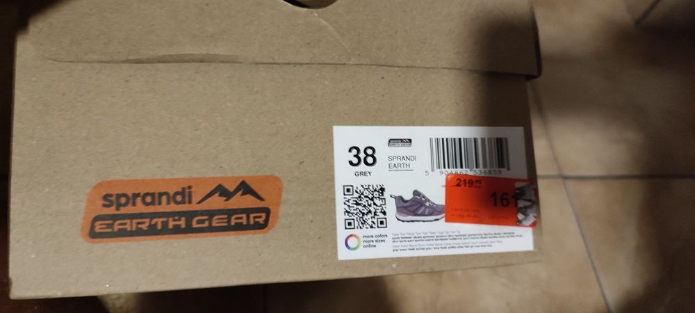 Buty trekingowe Sprandi Earth Gear rozm. 36 i 38