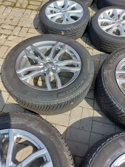 Alufelgi z oponami zimowymi Mercedes GLE 20"