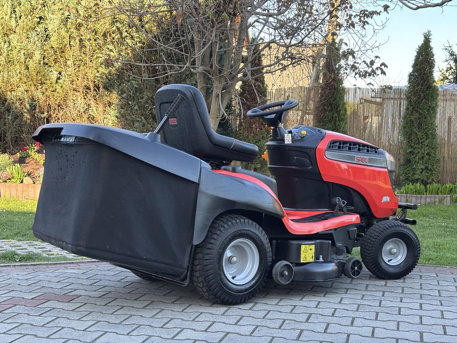 John Deere Sabo/ 22km V2 Briggs&Stratton/super stan/traktorek kosiarka
