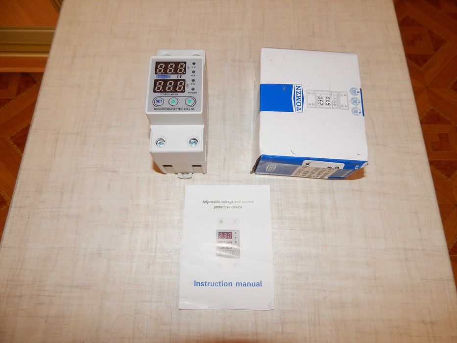 Реле напруги і струму Tomzn 40 А
