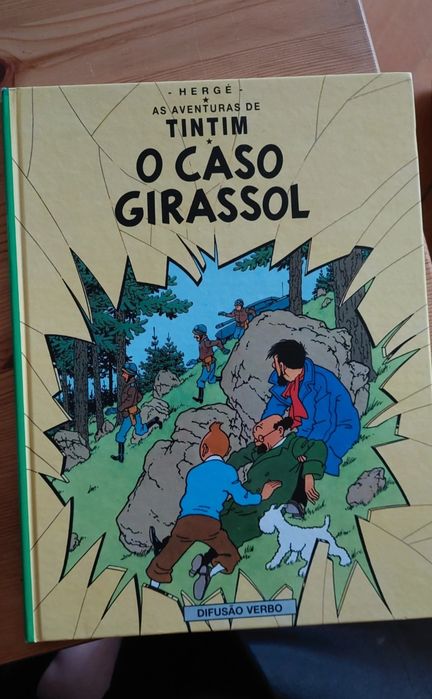 Livro As Aventuras de Tintim - O Caso Girassol - Hergé