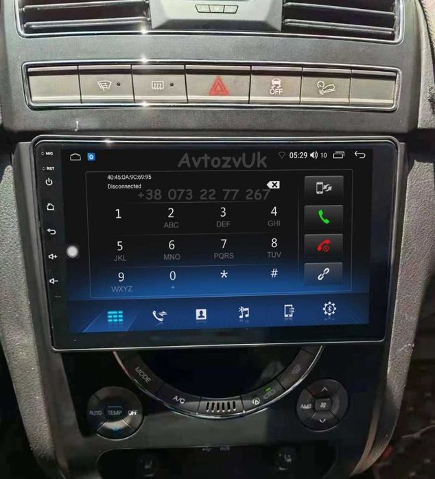 Магнітола REXTON SsangYong GPS USB TV 2 дін Рекстон CarPlay Андроїд 16