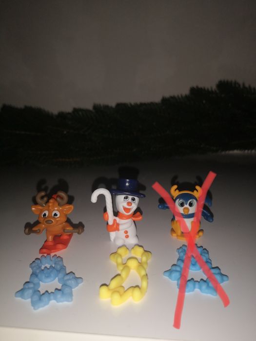 Кіндер іграшки новорічні 2024-2025