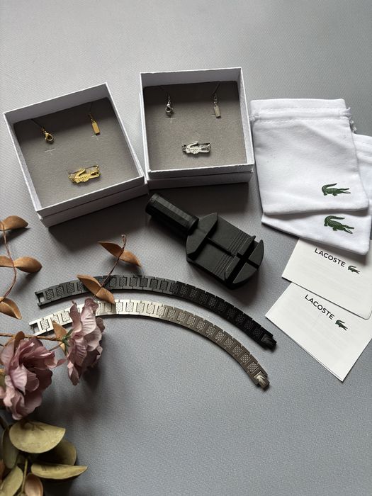 Браслет Lacoste Чоловічий / Жіночий + укорочувавч