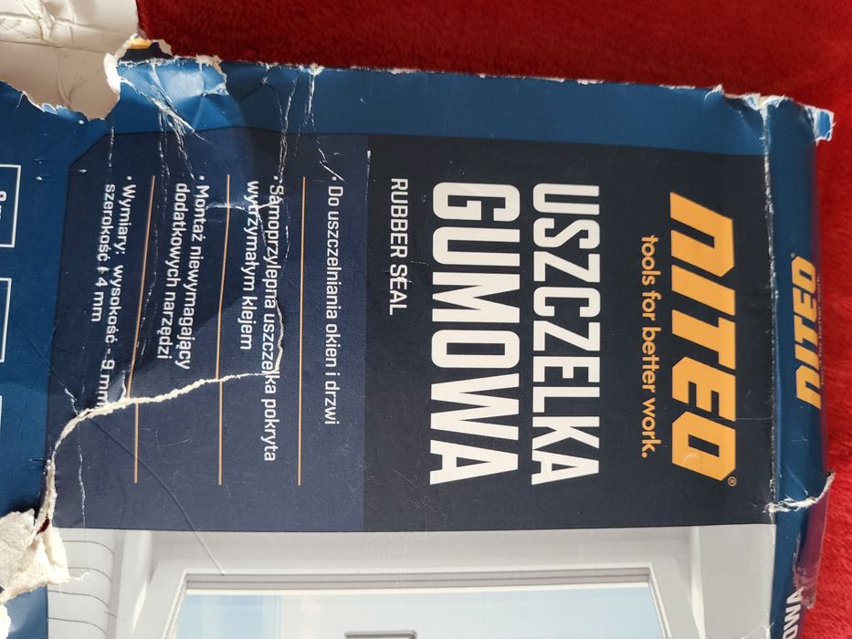 Uszczelka gumowa 8m Niteo
