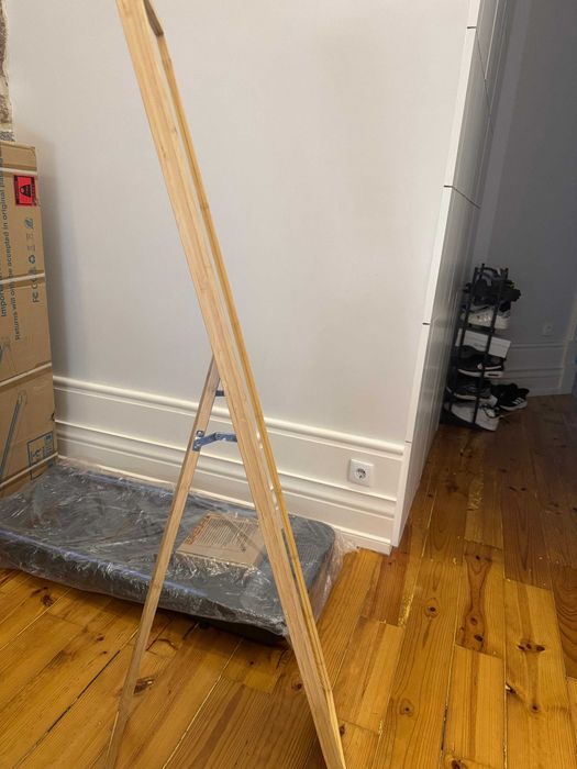 Espelho de Pé IKEA Värsnäs em Bambu 30x150 cm (Como Novo)