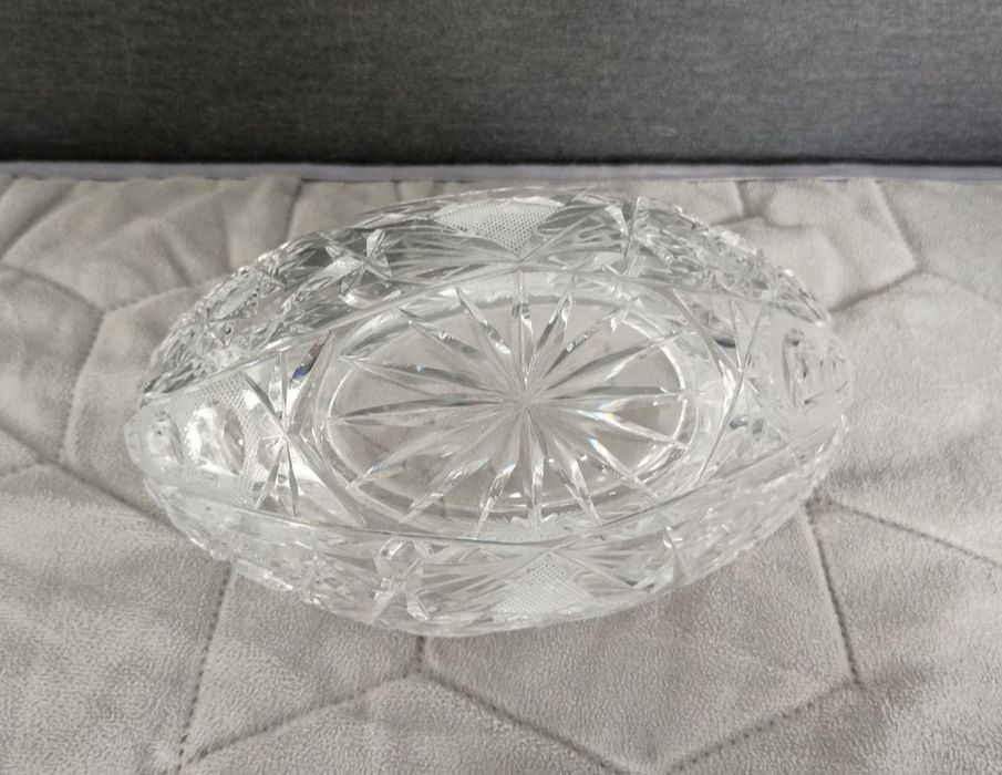 Kryształowa salaterka miska