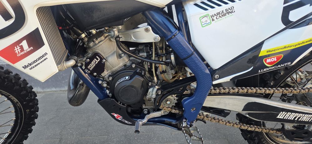 Husqvarna Tc 125 rok 2022 Super Stan 235 mth od Nowości Hgs Racing Zawieszenie Ohlins