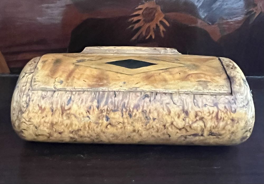 Tabakierka brzoza antyk Rosja