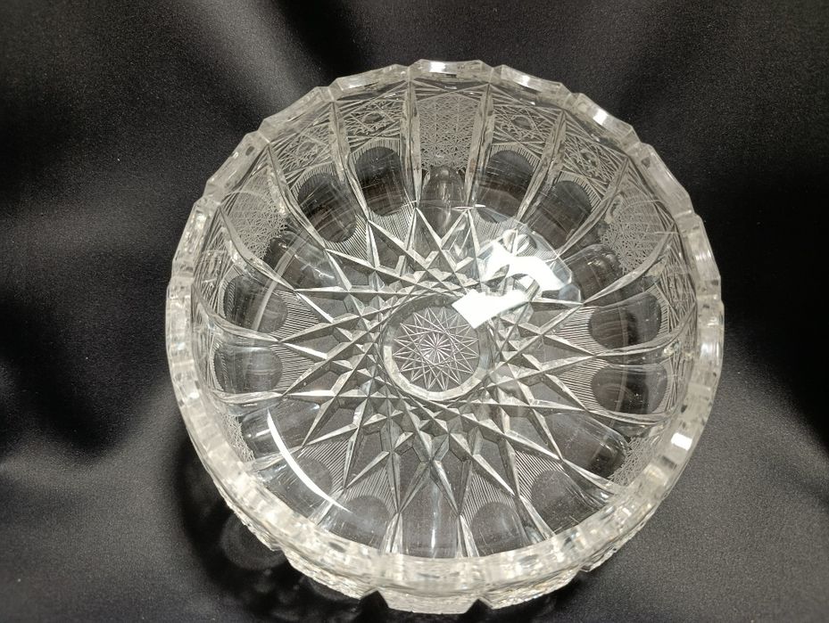 Dyza miska z przezroczystego szkła kryształowego Bleikristall 24%