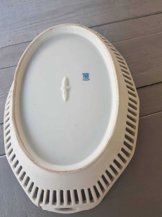 Travessa em porcelana fina Saturman da Bavaria Alemanha