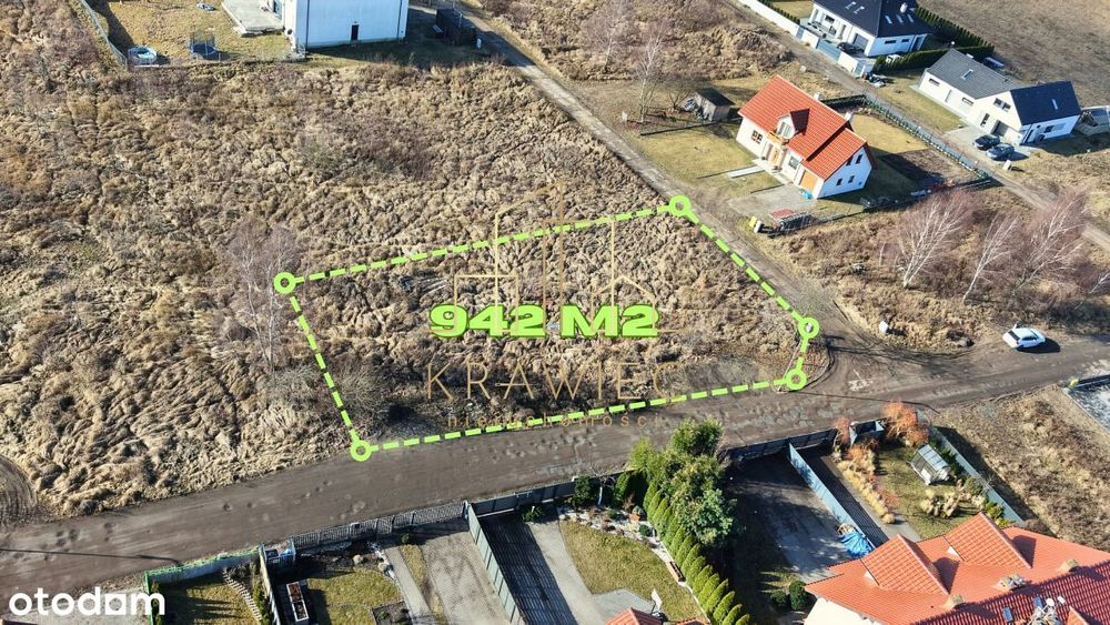 Wołczkowo/ 942m2/ WZ 20%/ Pozwolenie na Budowe