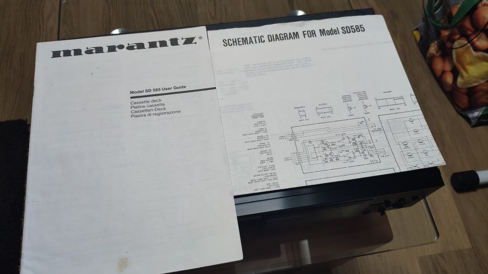 Marantz Deck Cassetes SD585