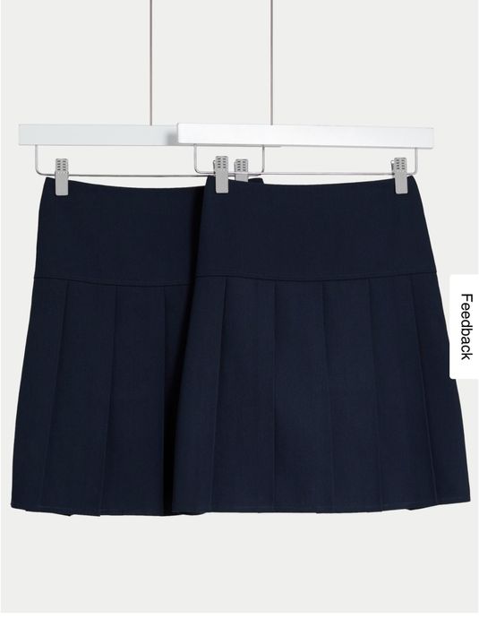 Юбка M&S для школы 2 шт