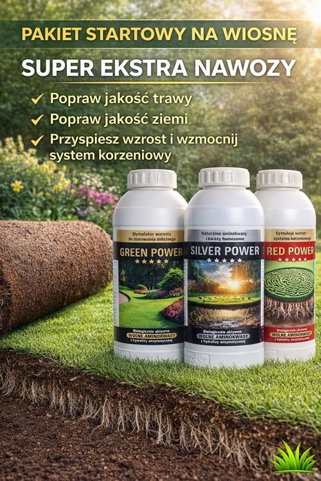 Trawa z Rolki Premium ! Producent ! Nawozy ! Kosiarki ! Doradztwo !